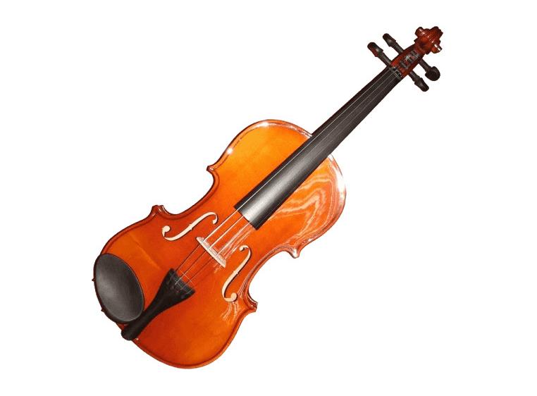 Herald AS144 4/4 fiolin med kasse og bue