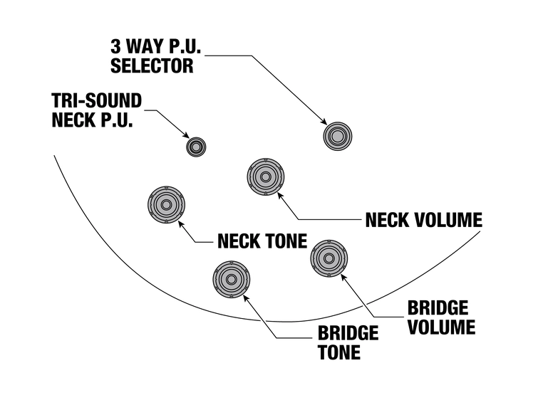 Ibanez AMH90 BK el-gitar Black 