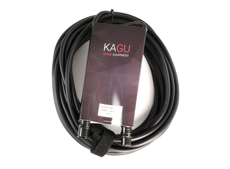 KAGU DMNX5BK DMX-kabel 10m 5-pin, sort
