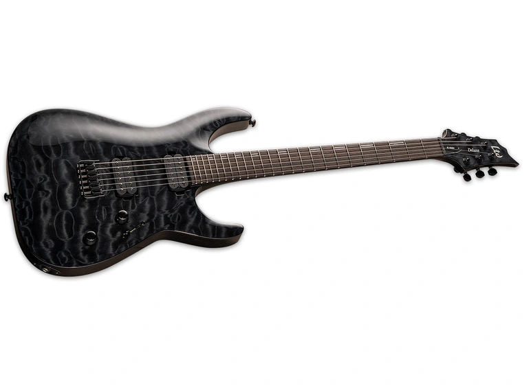 LTD H-1001 See Through Black Quilted Maple 