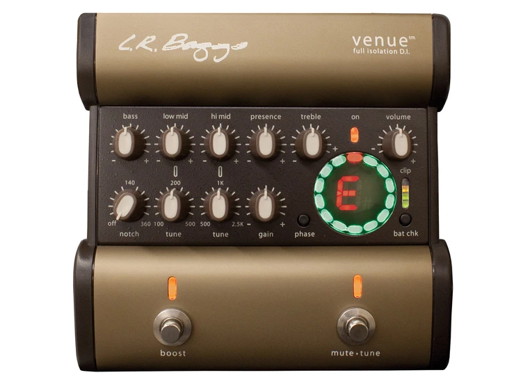 L.R.Baggs Venue DI, Full Isolation DI/Footpedal with Tuner 