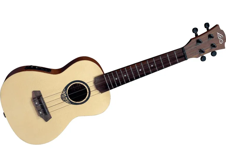 Lag Guitars TKU150CE Concert modell med buet bunn 