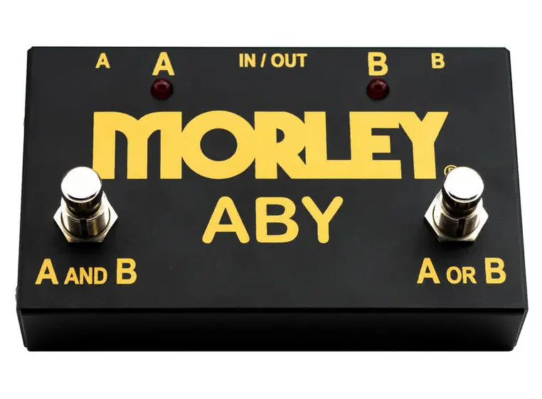 Morley ABY-G - Gold Series ABY Switcher A/B/Y Switch 