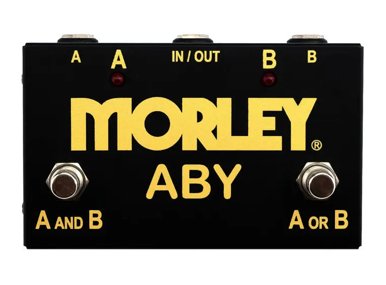 Morley ABY-G - Gold Series ABY Switcher A/B/Y Switch 