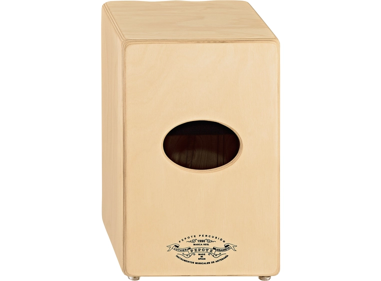 Nino Percussion AE-NINO951 Artisan Cajon White Oak 14 3/4 Tall 