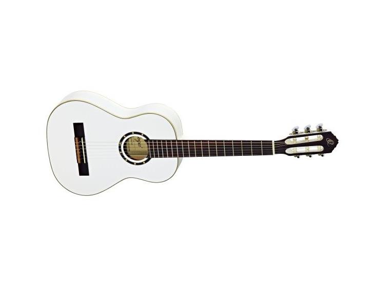 Ortega R121-1/2WH Klassisk gitar 1/2 Gloss White