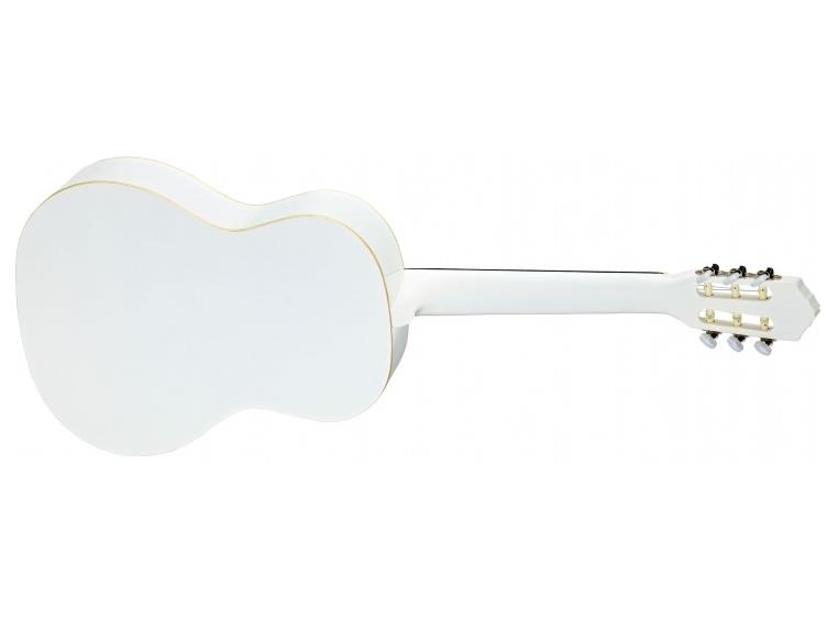 Ortega R121-1/2WH Klassisk gitar 1/2 Gloss White