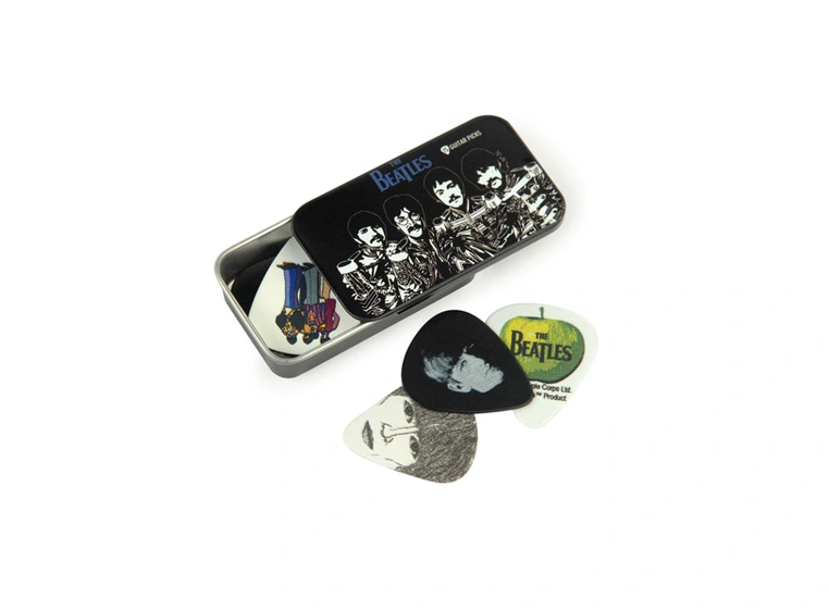 Planet Waves 1CAB4-15BT3 Plekter Beatles 15-p + Tinbox - Sgt. Peppers 