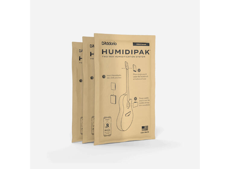 Planet Waves Humidipak Restore Refill 3-pack PW-HPCP-03