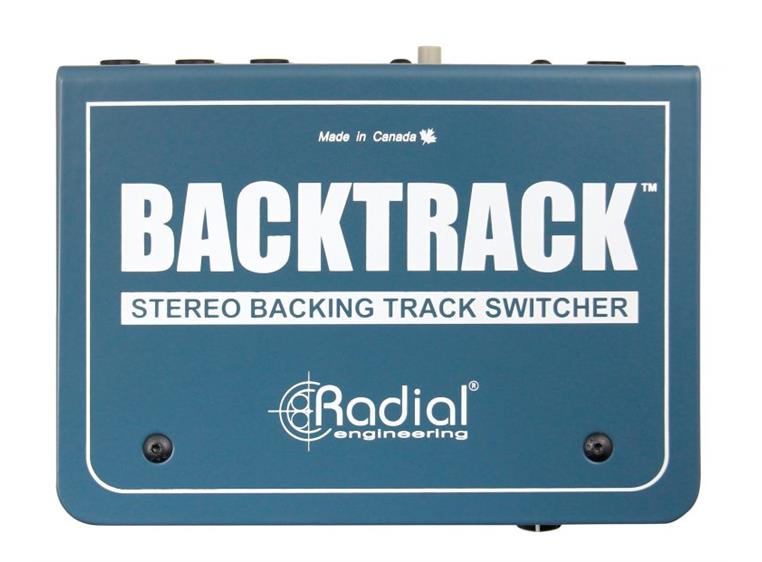 Radial BackTrack Stereo audio switcher