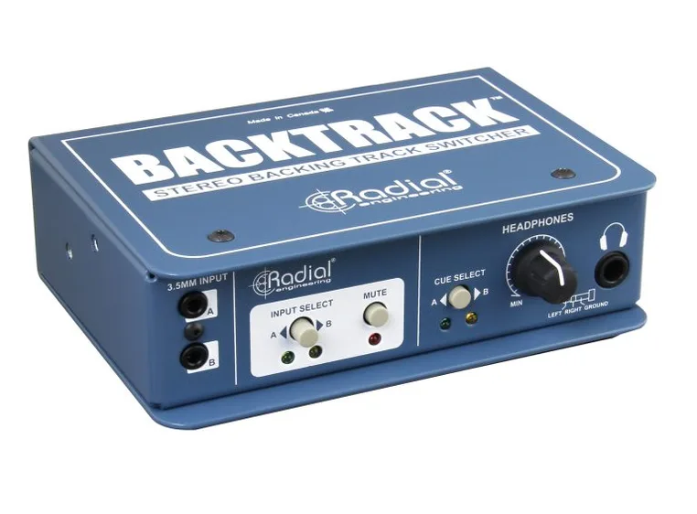 Radial BackTrack Stereo audio switcher 