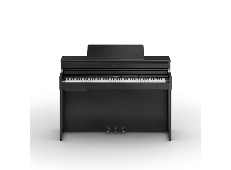 Roland HP704-CH Digital Piano Matt Svart 