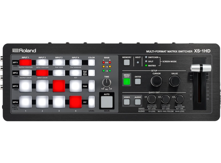 Roland XS-1HD 4 ch. Multi-format Matrix Switcher 