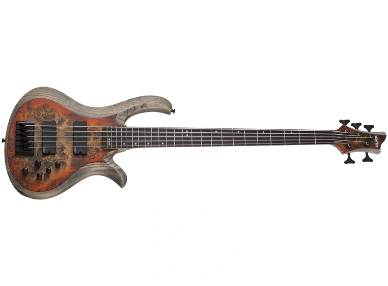 Schecter RIOT-5 Inferno Burst 