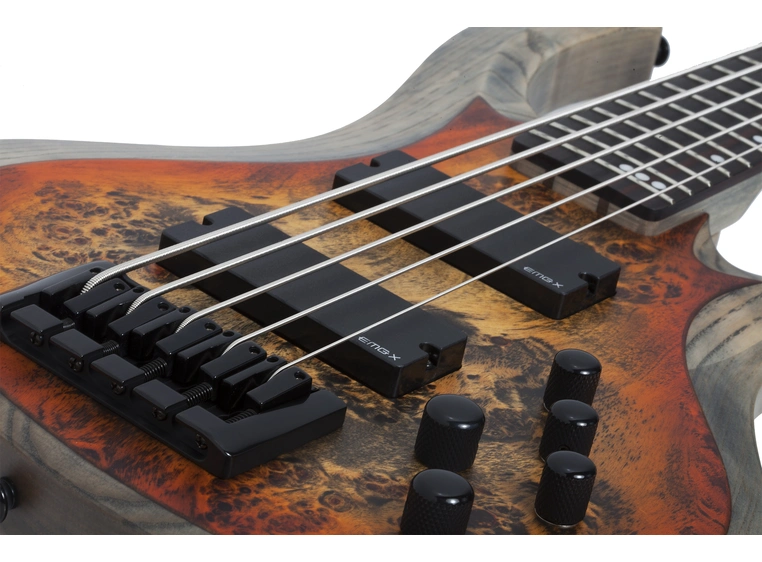 Schecter RIOT-5 Inferno Burst 