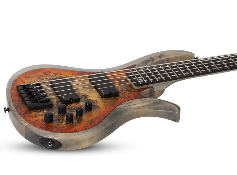 Schecter RIOT-5 Inferno Burst 