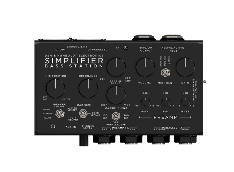 Simplifier Amps Bass Station Zero Watt Amplifier 