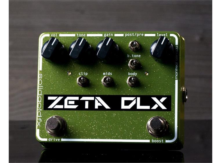 SolidGoldFX Zeta DLX  Deluxe Guitar Preamp / Overdrive / Boost