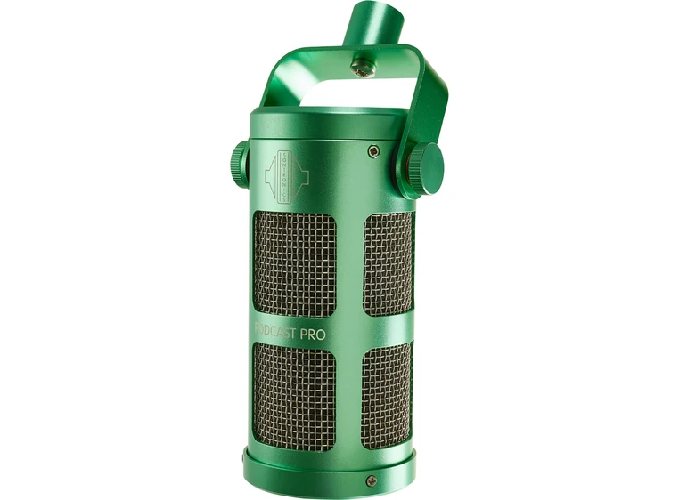 Sontronics ST-PCP Podcast PRO Green Dynamisk supercardioid Podcast-mikrofon 