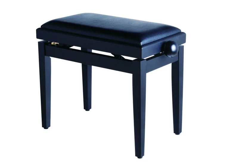 Soundsation SBH-100P-SBK Pianostol, matt svart, svart skai 