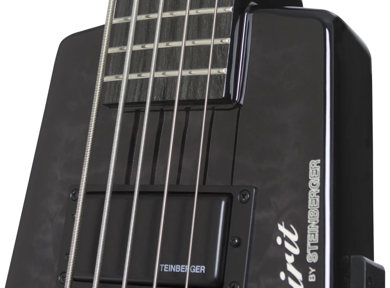Steinberger Spirit XT-25 Quilt Bass 5S TransBlack 