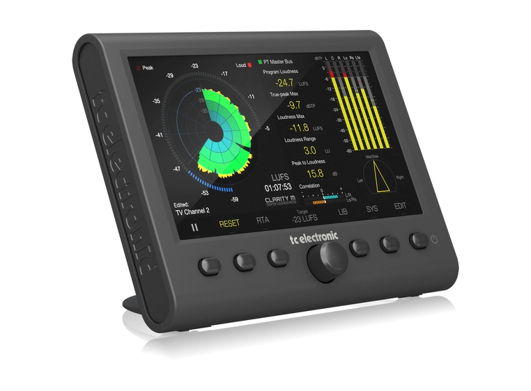 TC Electronic Clarity M Stereo and 5.1 Audio Loudness Meter 