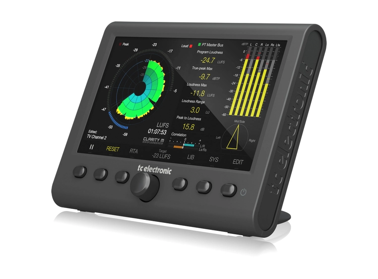TC Electronic Clarity M Stereo and 5.1 Audio Loudness Meter 