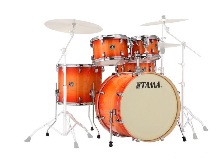 Tama CL52KRS-TLB Superstar Classic MA 5-del Shell-kit, Tangerine Lacquer Burst 