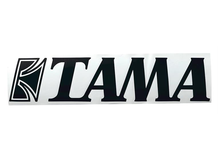 Tama TLS120BK logo dekal, Black