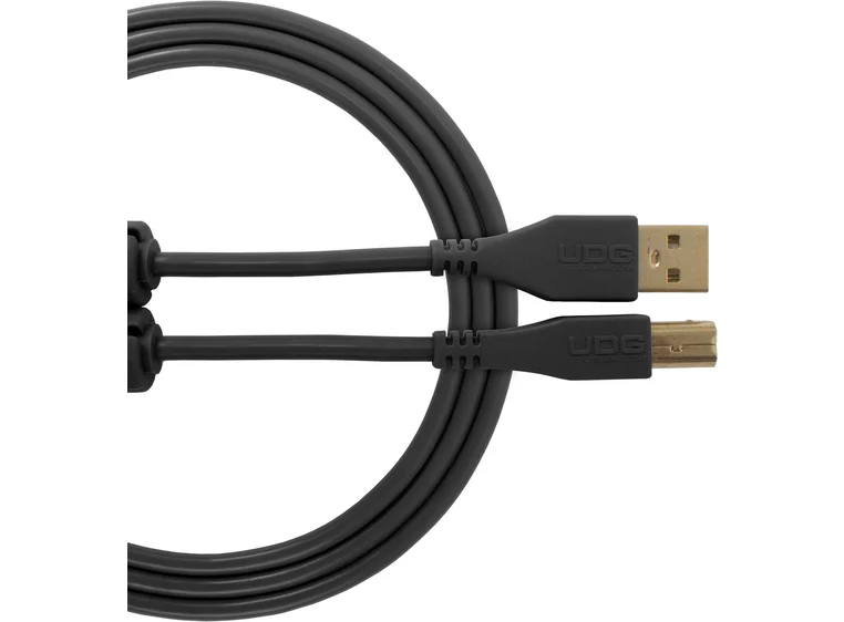 UDG Gear Ultimate USB 2.0 A-B Black Straight 3m 