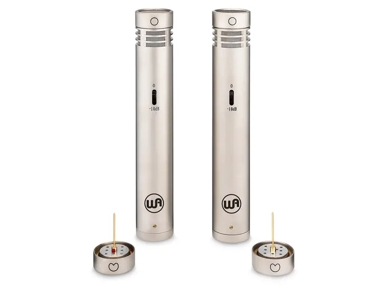 Warm Audio WA84-OC-N-ST Premium Stereo Pair, Cardioid & Omni 