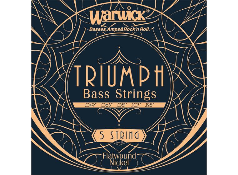 Warwick Triumph El-kontra strenger 5 str (049-128) Low B