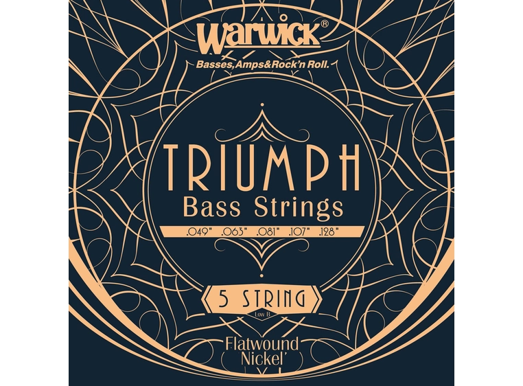 Warwick Triumph El-kontra strenger 5 str (049-128) Low B 
