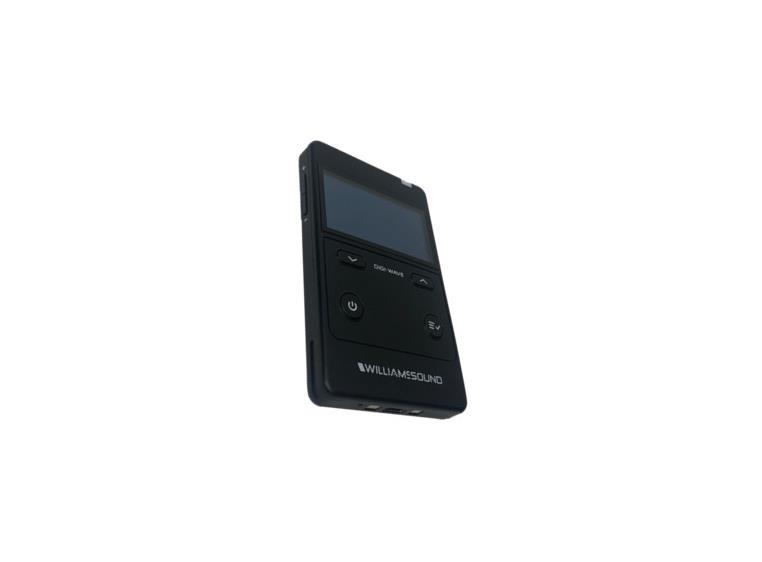 Williams Sound DLR400-RCH Digiwave Digital Mottager, ladbar, USB-C plugg