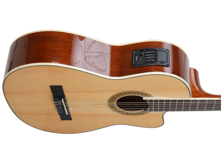 Woodrock SC3904CEQ Klassisk Gitar m/Preamp 4/4 