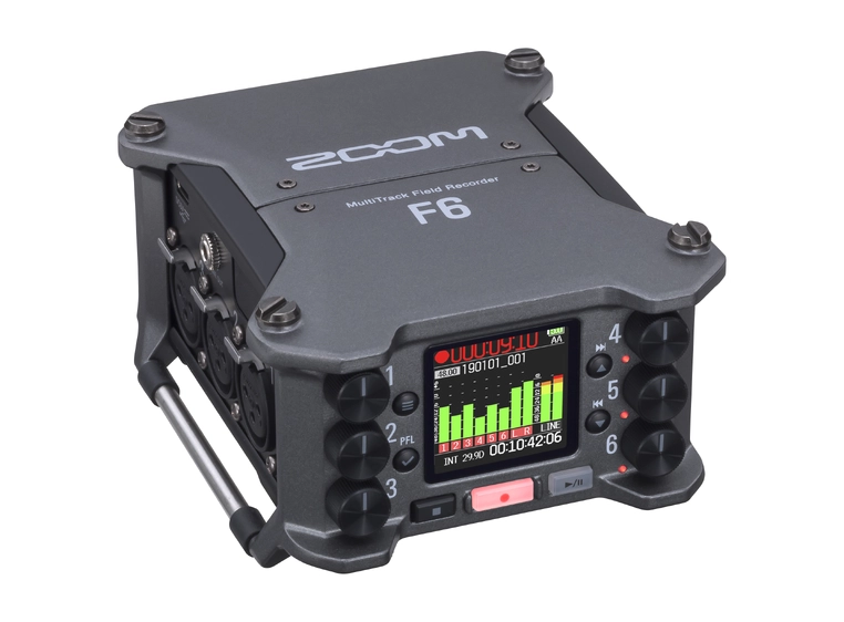 Zoom F6 MultiTrack Field Recorder 