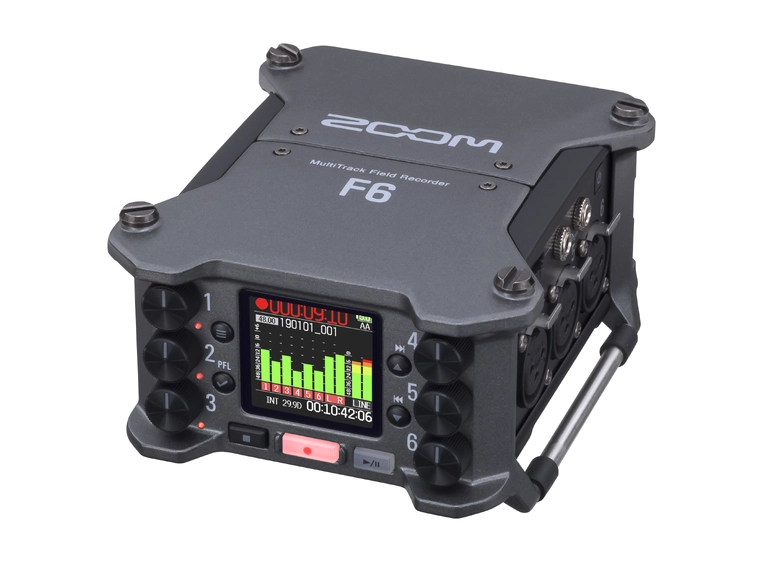 Zoom F6 MultiTrack Field Recorder 