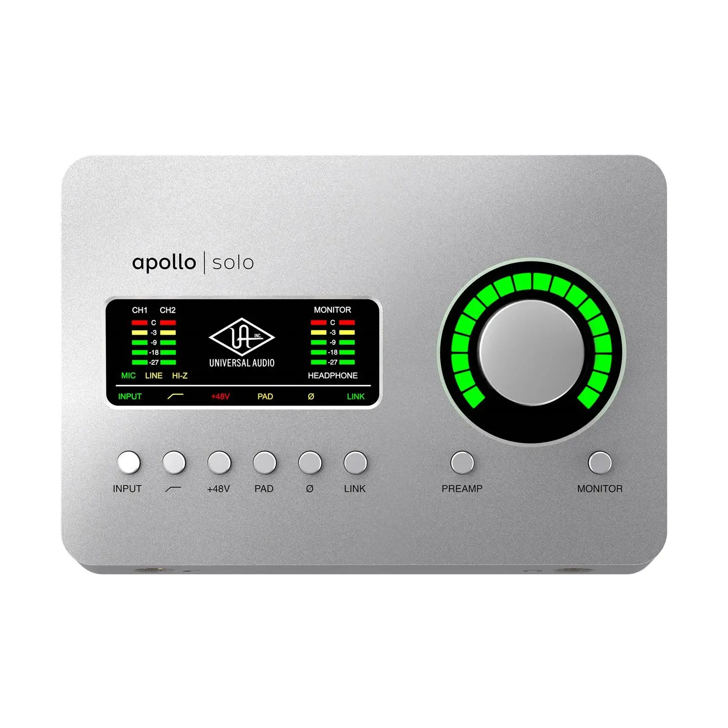 Universal Audio Apollo Solo Heritage Ed. x2 Mic,x1 DSP,USB-C