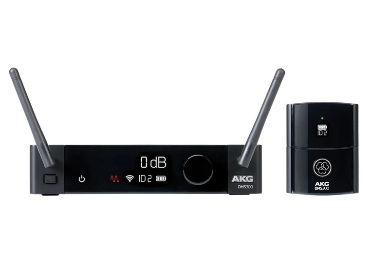 AKG DMS300 Trådløst instrumentsett 2,4 GHz, 8 kanaler 