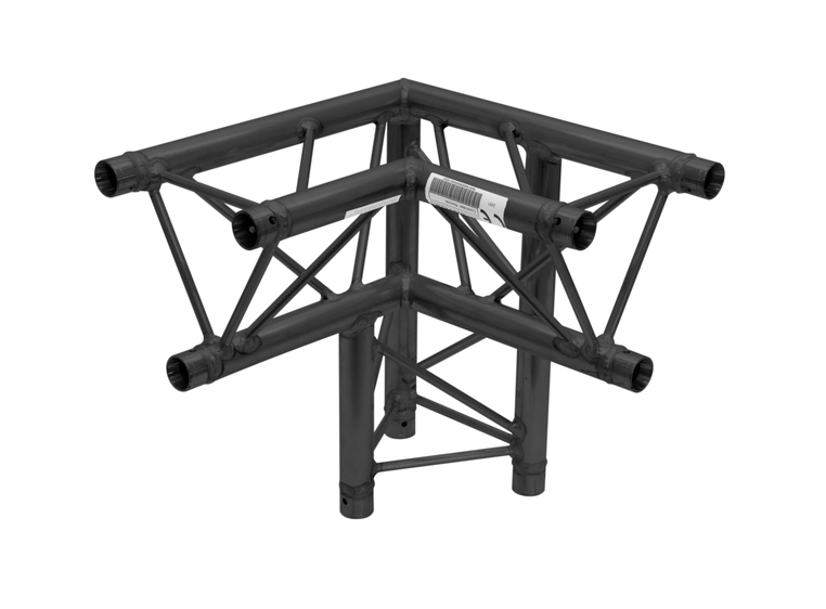 Alutruss Decolock DQ3-SPAL33 3-Way Corner 90° bk 