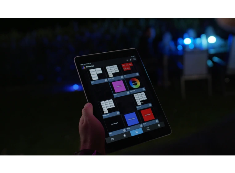 Astera NYX Bulb, hvit 10W LED, RGBA+mint, CRMX/RF/Bluetooth 