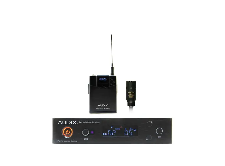 Audix AP41 Trådløst system L10 med ADX10 Bånd A = 522MHz-554MHz 
