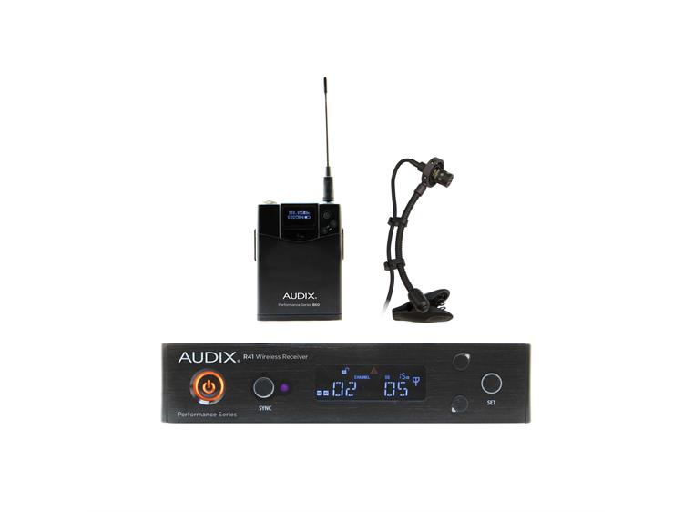 Audix AP41 Trådløst system med ADX20I Bånd B = 554MHz-586MHz