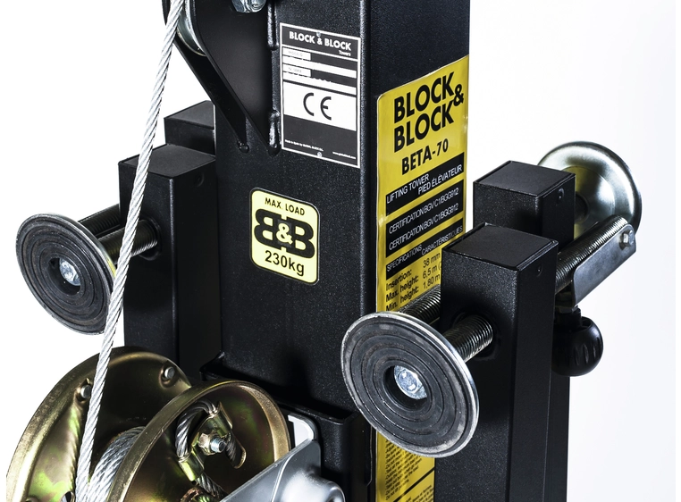 Block and Block BETA-70 Truss lifter 230kg 6.5m 