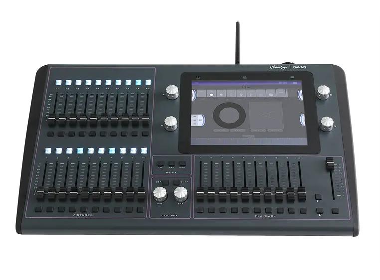 CHAMSYS Quick Q 20 lyskontroller 2 univers, WiFi. Inkludert cover/lampe 