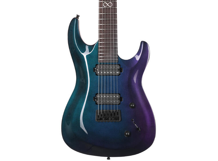 Chapman guitars ML1 7 Pro ModernMorpheus Purple Flip Gloss
