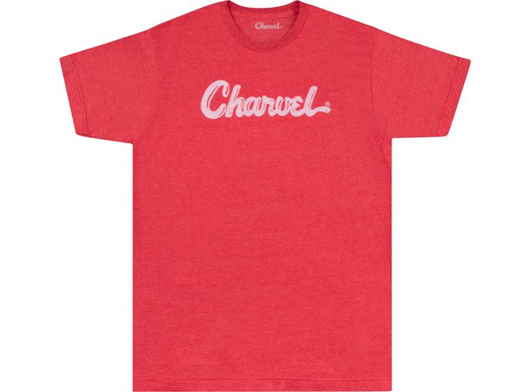 Charvel Toothpaste Logo Heathered T Red XXL