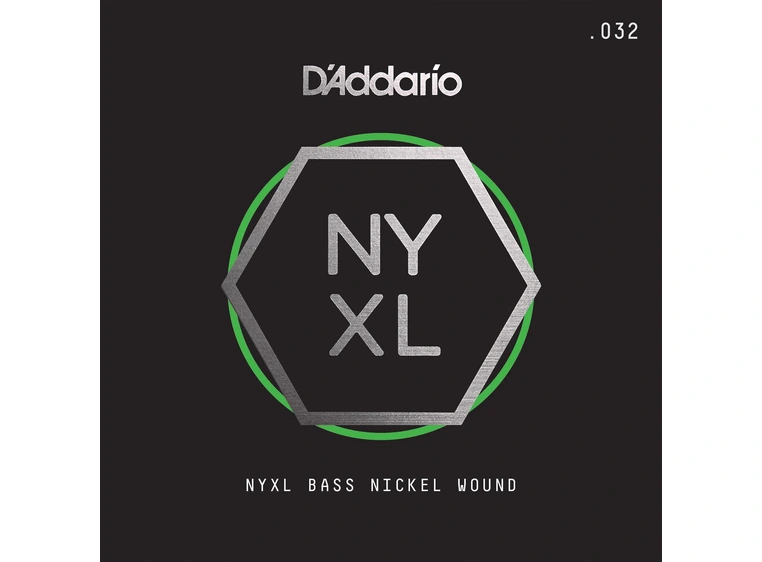 D'Addario NYXLB032 Basstreng NYXL Nickel Wound 032 Long Scale 