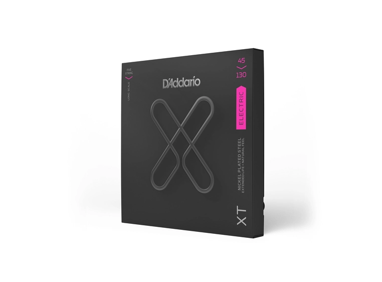 D'Addario XTB45130 El-bass XT Coated (045-130) 5-str Long scale 
