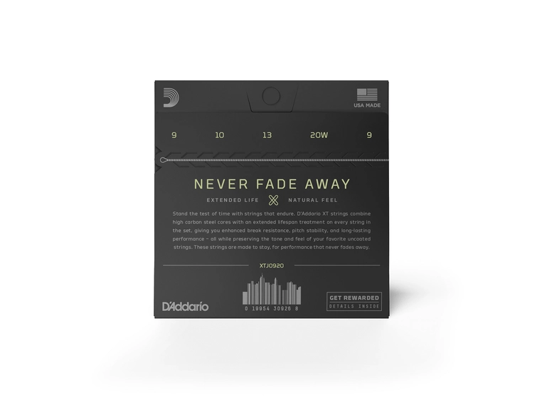 D'Addario XTJ0920 5-str. Banjo XT Nickel (009-020) Light 